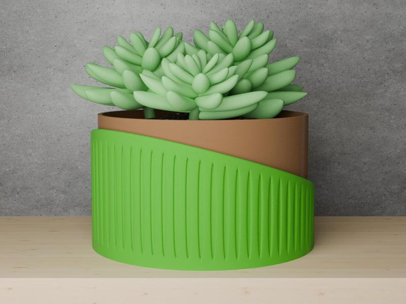 Self watering plant pot – Luca