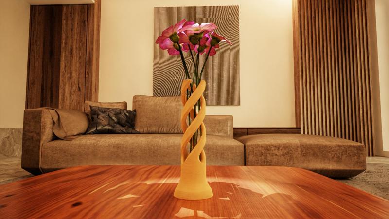 Spiral Modern Vase