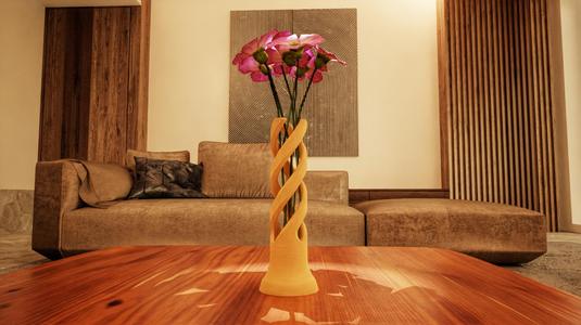 Spiral Modern Vase