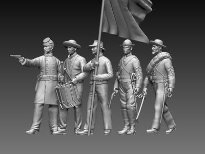 CONFEDERATE OFFICER ACW