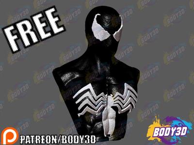 Spiderman Venomized Bust