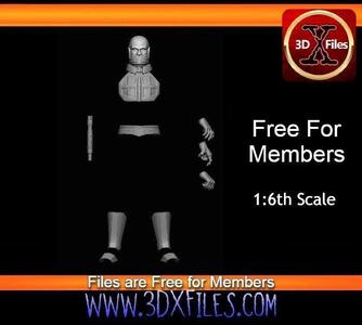 Darth Malak Head Sculpt and Armor - Star Wars Action Figure