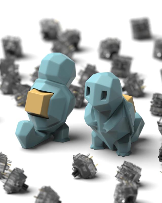 Squirtle – Keyboard clicker