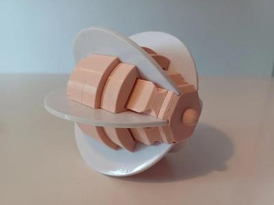 Dry Food Dispenser - Variable Dosage - Rubber Blade Gear Redesign   