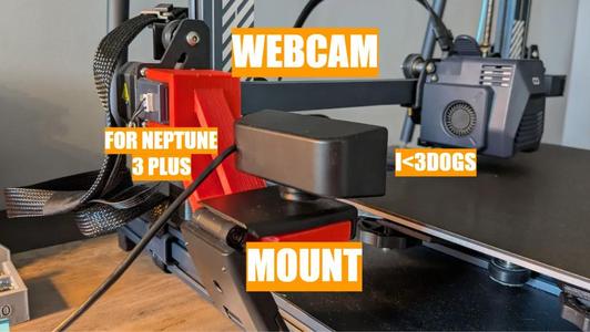3D Printer Webcam Mount   