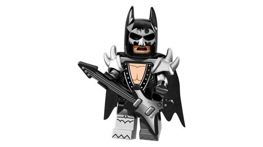3D print minifigure - 71017-2 Glam Metal Batman