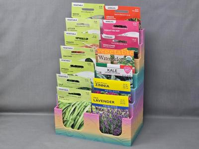 Seed Packet Rack