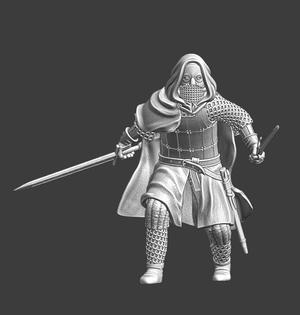 Medieval Lazarus Knight or Leper Knight