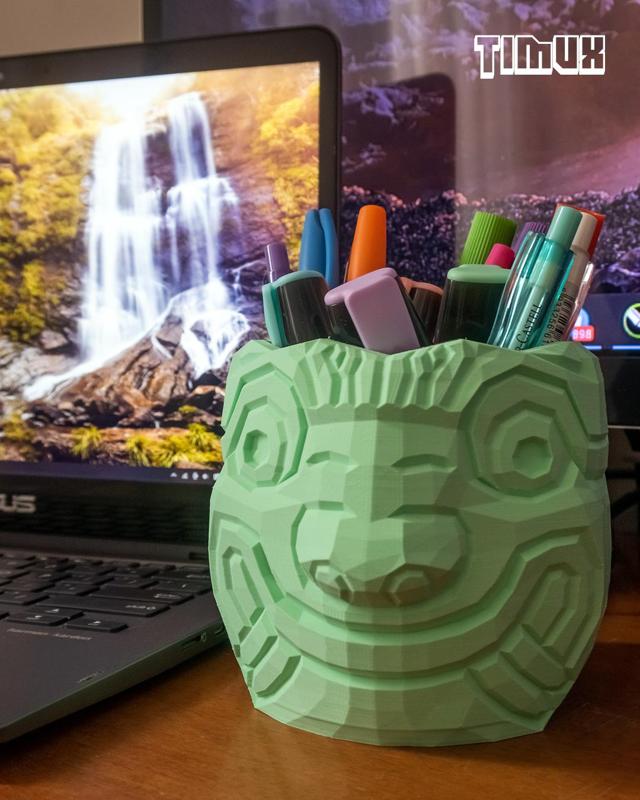 LOW POLY POT 1 – CHAVIN CULTURE