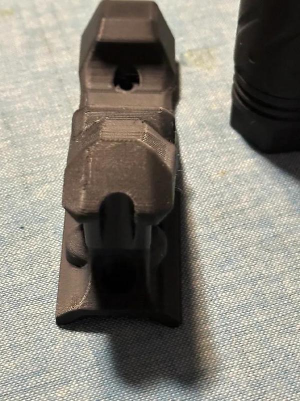 AFG angled foregrip m-lok + rear groove   