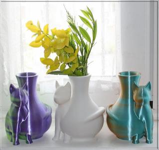 Cat Vase