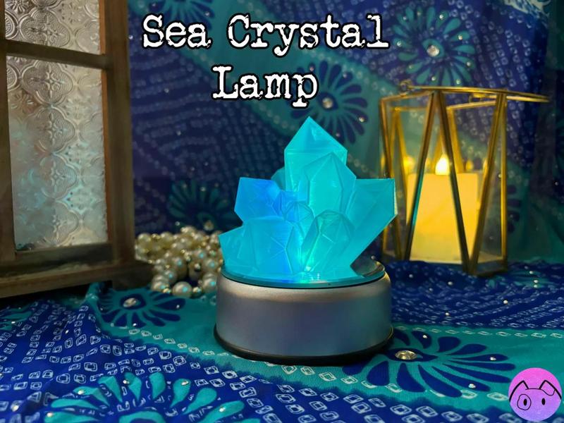 Sea Crystal Lamp