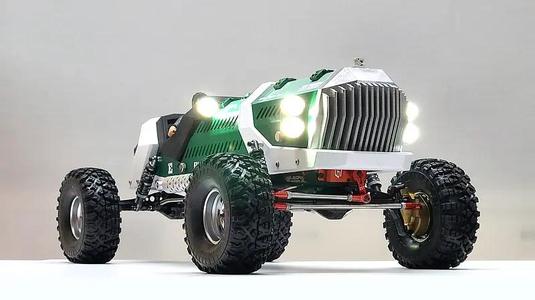 CRAWLER RC CAR “WHALE” ECOV MK1 _1/8 RC Body and Chassis