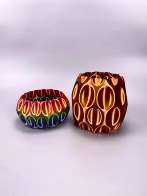 Bubble Vase and Bubble Bowl