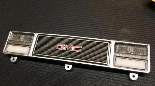 Tamiya Clodbuster GMC Grill and working Tail Light Housings