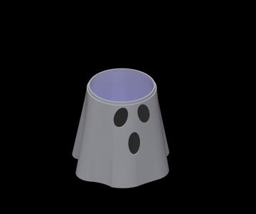 Halloween Ghost Jar