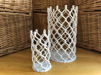 Chain Link Vases