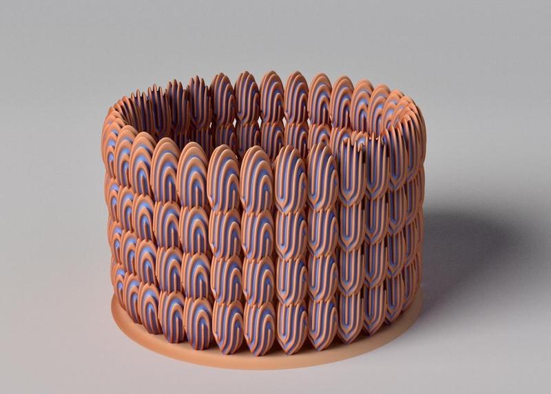 Curvy Sphere Basket