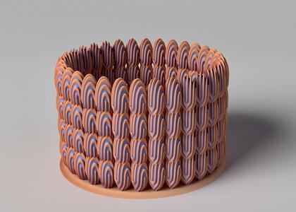 Curvy Sphere Basket
