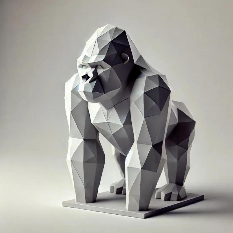 Low poly Gorilly