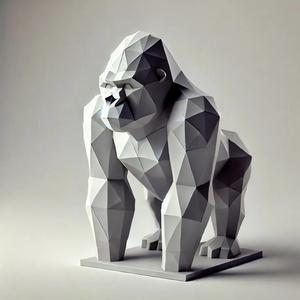 Low poly Gorilly