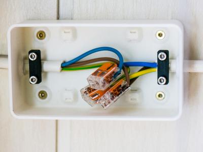 Cable Box with Zip Ties , Screw mounts & Strain Relief