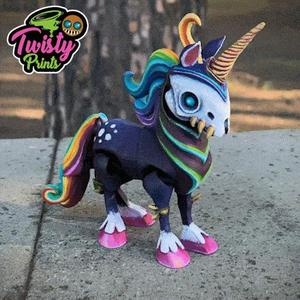 🦄Articulated Spooky Unicorn🦄