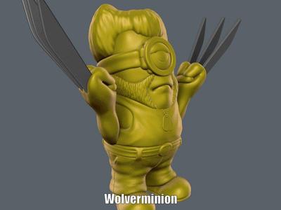Wolverminion (Easy print no support)