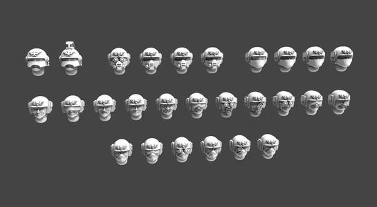 Imperial Soldier Helmets