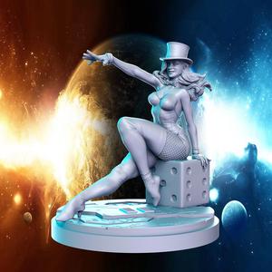 Zatana DC comics Super Hero 32mm Pre-supported