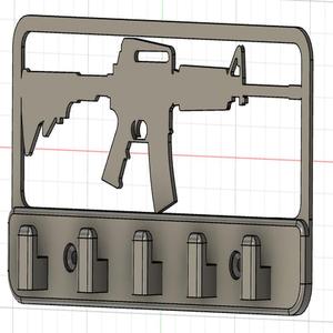 AR-15 Key Rack
