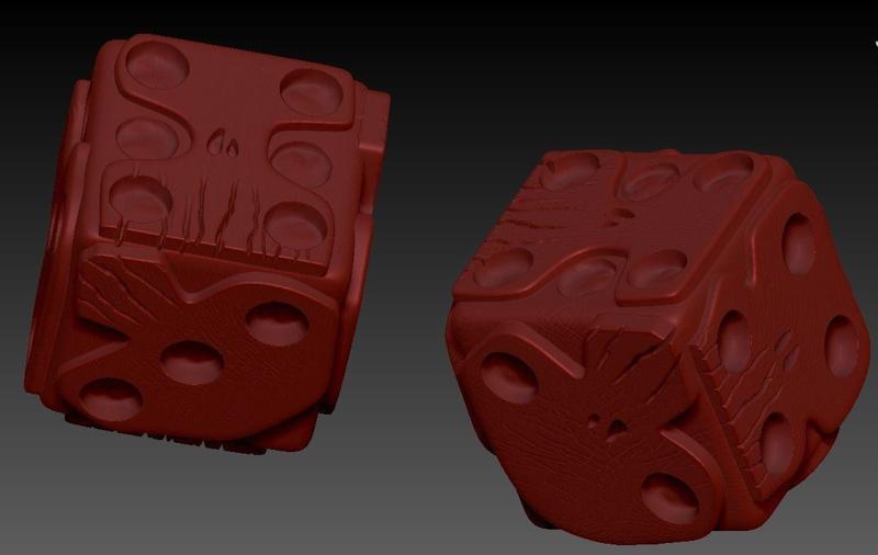 Oogie Boogie Dice from Nightmare before Christmas