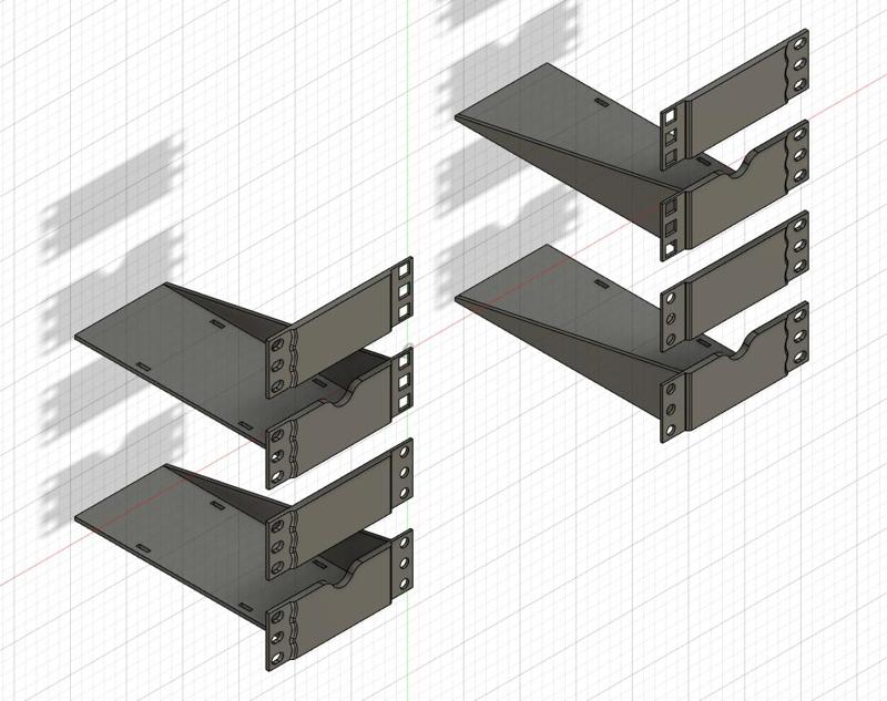 10″ to 19″ Rack Adapters