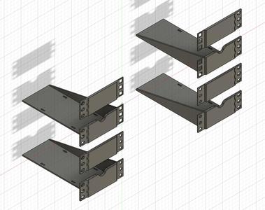 10″ to 19″ Rack Adapters