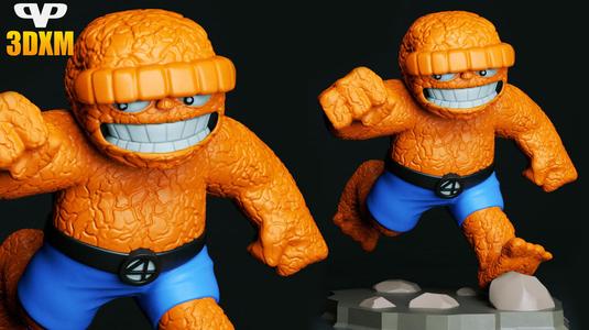The Thing Chibi for 3D Printing STL