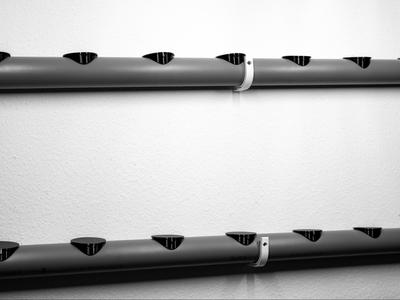 Horizontal Hydroponic System for DIN75 Pipes
