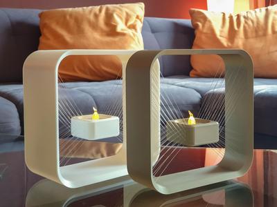 LED Tea Light suspended