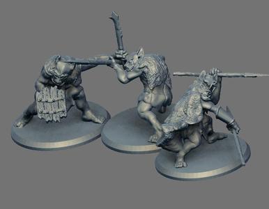  3 Goblins 28-32mm