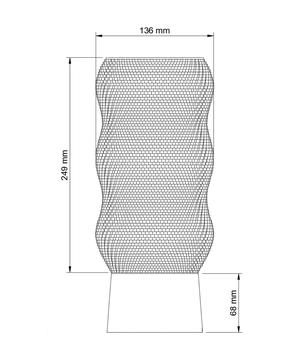 Lamp Wavy Mesh
