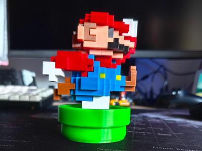 Warp Pipe for 8-Bit Mario pixel 30th anniversary
