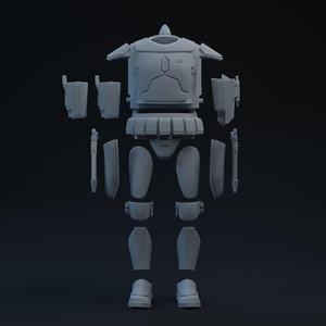 Jango Fett One-Twelfth Scale Kit