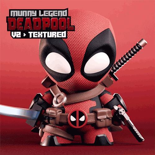 Munny Legend | Marvel Deadpool | Articulated Artoy Figurine