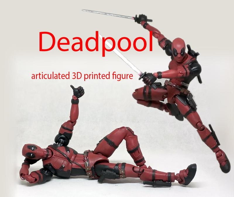 Deadpool 1/12 articulated action figure