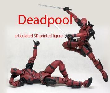 Deadpool 1/12 articulated action figure