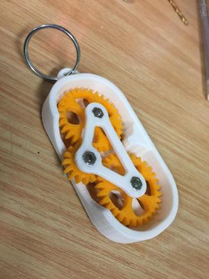Fidget Gear Keyring