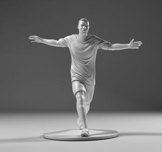 Footballer 05 Glory Run 02 Stl