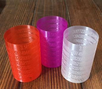 Pi Beer Cozy in Vase Mode