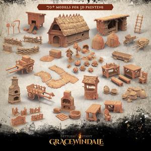 Gracewindale - Farmstead 3D Model Collection
