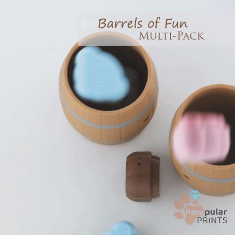 BARRELS OF FUN, FIDGET CLICKERS – FIDGET KEYCHAIN [PRIVATE USE ONLY]
