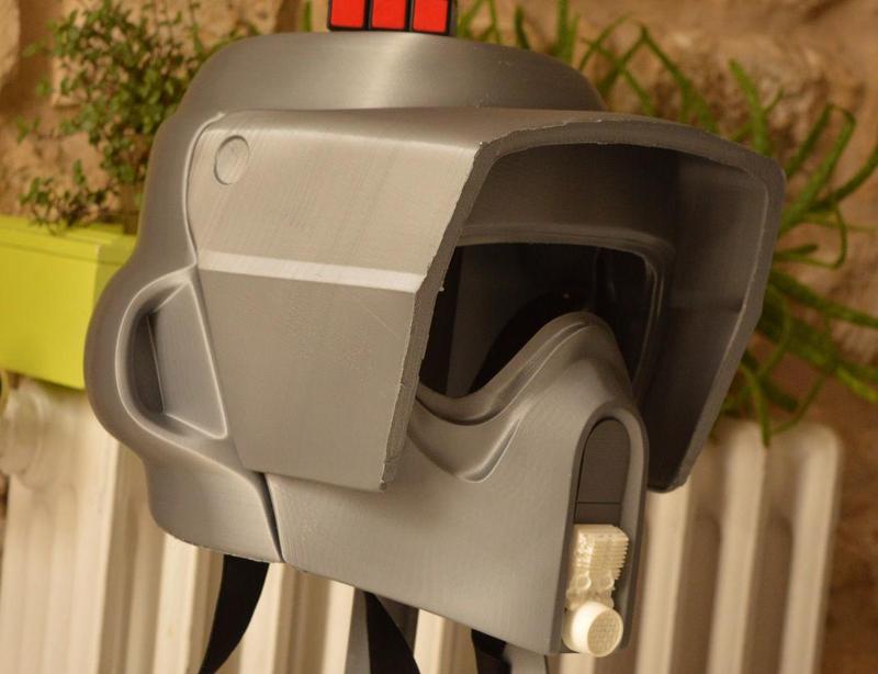 WEARABLE FULL SIZE STAR WARS SCOUT TROOPER HELMET JESUS SALMERON